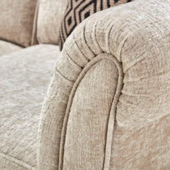 Lucinda Natural Chenille Fabric 2 Seater Sofa -Housing Units Shop 0057588401cfade98f8adf1afdd21d85