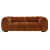 Durante Burnt Orange Boucle Fabric Sofa -Housing Units Shop 00880e928e7121a4883e2c6a3767317e