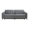 Frascati Misty Grey Fabric Power Recliner 3 Seater Sofa -Housing Units Shop 009d3492db26e06b1e5342e8158dd36c