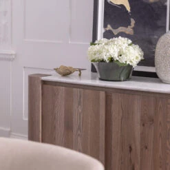 Tivoli Brushed Oak Sideboard With Marble Top -Housing Units Shop 02d97963e09c68cc63acf28cdeb159e9 1