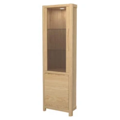 Stockholm Light Oak Corner Display Cabinet -Housing Units Shop 03978f7b3f7dd604f719ed59f3c927f3