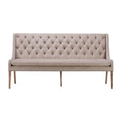 Burnsall 180cm Dining Table With 3 Greige Jacob Dining Chairs And Greige Jacob Dining Bench -Housing Units Shop 05a13b6dd29df6fd0053883082f94c07 1