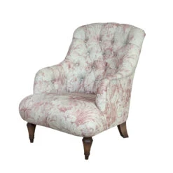 HU Heritage Sedgewick Floral Patterned Fabric Accent Armchair -Housing Units Shop 079a6de25a8103fe2ecfe344320f32c2