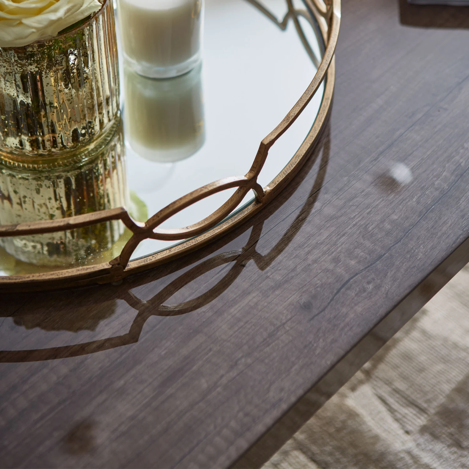 Medina High Gloss Rectangular Coffee Table 7 Medina High Gloss Rectangular Coffee Table - Image 5