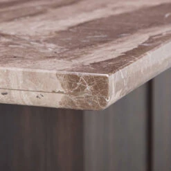 Gondola Brown 200cm Marble Dining Table -Housing Units Shop 0959211e5e95458d135f6f4e1bfe0f03 1