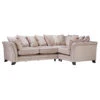Fairfield Cream Fabric 4 Seater Pillow-Back Corner Sofa -Housing Units Shop 09fb736449c31b1417ca6e3cfcd41cf4