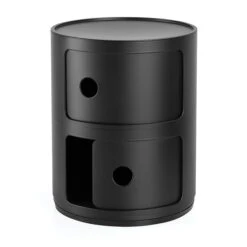 Kartell Componibili Black Recycled 2 Drawer Unit -Housing Units Shop 0a959e6b98dde2eacc5da4d821951ca7