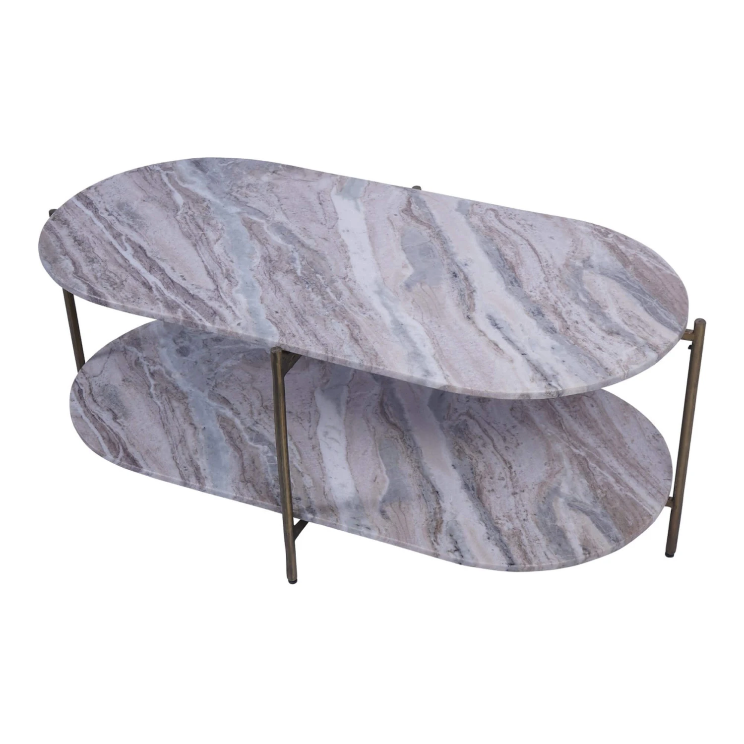 Libra Toronto Oval Marble Coffee Table 6 Libra Toronto Oval Marble Coffee Table - Image 4