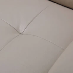 Natuzzi Editions Dado Stone Grey Leather 2 Seater Sofa -Housing Units Shop 0de8bd46dd10bfbba85d71d0be644485