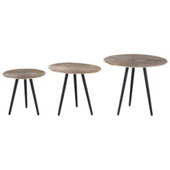Venetian Metal Nest Of 3 Tables -Housing Units Shop 0e59b490e94c95c58a470bca646d0965