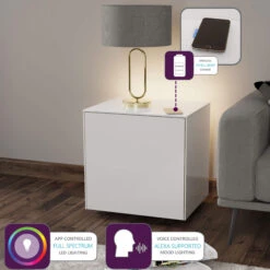 Frank Olsen Intelligent White Gloss Side Table 7 Frank Olsen Intelligent White Gloss Side Table -Housing Units Shop 0e8225c6b0aa81df561af0f2e52072b3 1