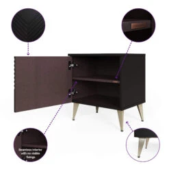 Frank Olsen Ava Black Lamp Table -Housing Units Shop 0f022a375555103512e1d288d11b26ae 1