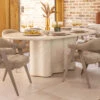 Novara Travertine Effect Dining Table 1 Novara Travertine Effect Dining Table -Housing Units Shop 1072c3591ae26d7c5a22ccfa942dd0e4