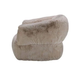 Niva Beige Faux Fur Armchair -Housing Units Shop 1180d221d3507f14bdc34f629590b3a9