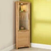 Stockholm Light Oak Corner Display Cabinet 1 Stockholm Light Oak Corner Display Cabinet -Housing Units Shop 1181df9328c5dcd105b24bcbbda8bc59
