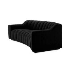 Eichholtz Kelly Small Sofa In Black Boucle Fabric -Housing Units Shop 11fdbd6fa5df8b3da643cce0e2f16e7d
