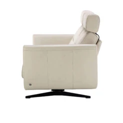 Stressless Stella 2.5 Seater Sofa In Velaro Light Grey Leather & Matt Black -Housing Units Shop 1224999cfeaf8efa4553b46c223b93aa 1