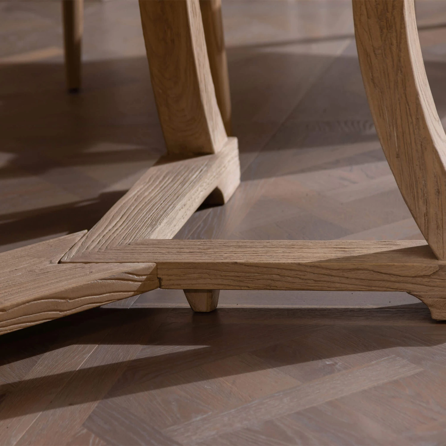 Linea 240cm Elm Wood Dining Table 10 Linea 240cm Elm Wood Dining Table - Image 8