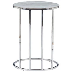 Faro Marble Effect Side Table -Housing Units Shop 133583a3eb59c4ad5db83f8b246ed363
