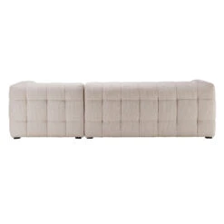 Cosima Cream Textured Fabric Left Hand Chaise Sofa -Housing Units Shop 13750be9236f1d44bf349a89ddb6f934