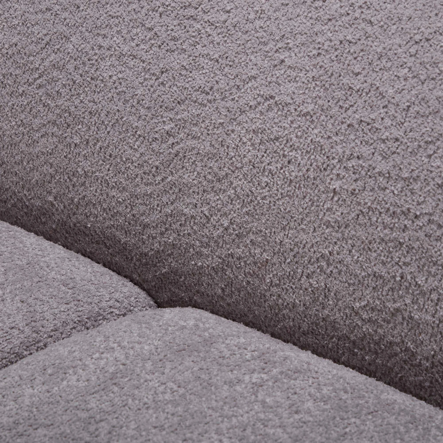 Adrienne Grey Boucle Fabric Loveseat 8 Adrienne Grey Boucle Fabric Loveseat - Image 6