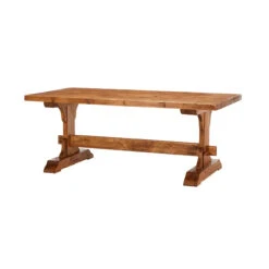 Tallina 160cm Brown Double Polished Dining Table -Housing Units Shop 14fe47d2ee1bb2bcc6940a4118964df0