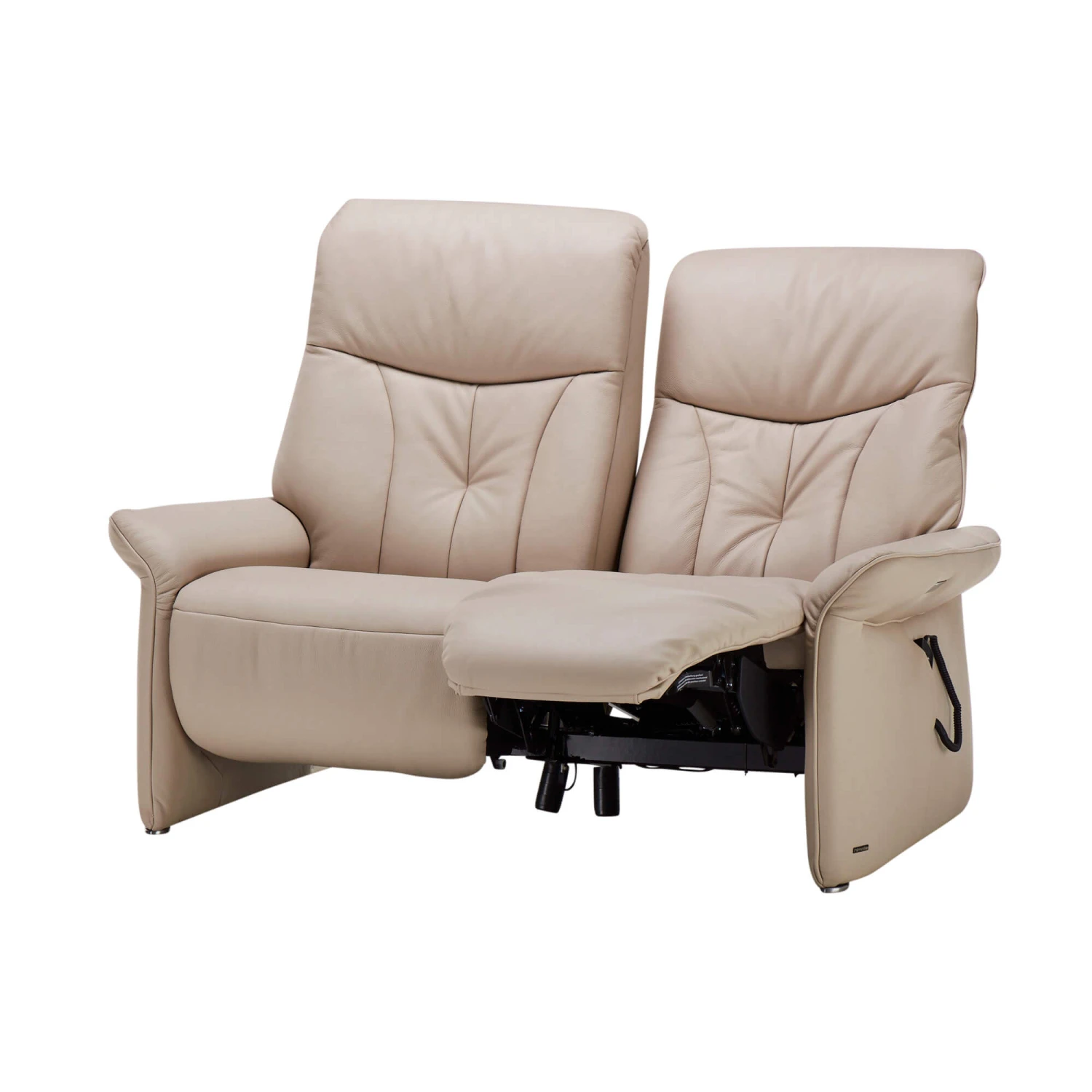 Himolla Lupo Cream Leather 2 Seater Electric Recliner Sofa 5 Himolla Lupo Cream Leather 2 Seater Electric Recliner Sofa - Image 3
