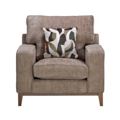 Filton Latte Fabric Armchair