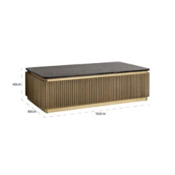 Ivette Gold Coffee Table -Housing Units Shop 170acb963b0fb7c5a852752d9e23a8a1