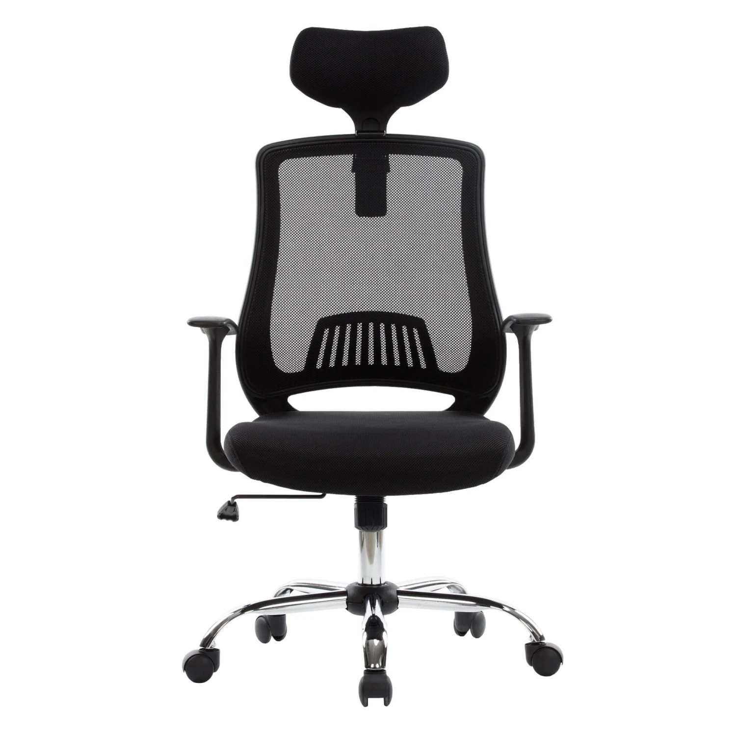Flint Black Mesh Gas Lift Office Chair 4 Flint Black Mesh Gas Lift Office Chair - Image 2