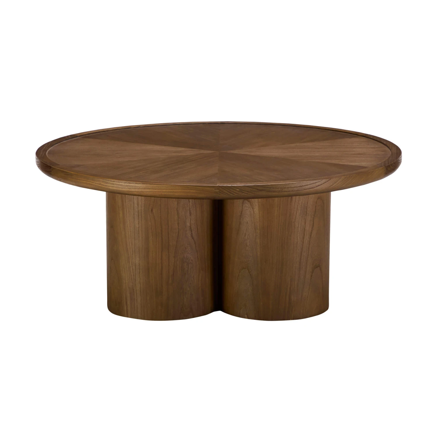 Olivia James Eden Elm Wood Coffee Table 4 Olivia James Eden Elm Wood Coffee Table - Image 2