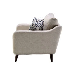 Ariana Natural Boucle Fabric Snuggler Sofa -Housing Units Shop 1c45375276db6f8f79b7592347ef97d6