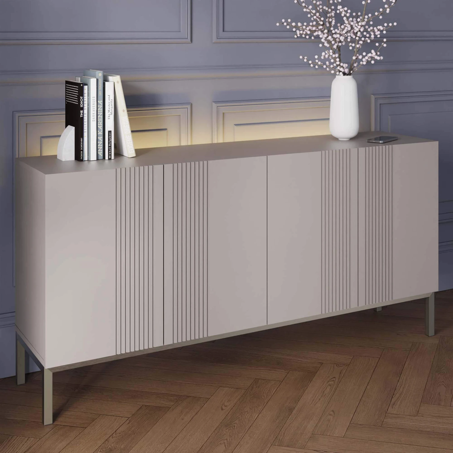 Frank Olsen Iona Large Grey Sideboard 3 Frank Olsen Iona Large Grey Sideboard