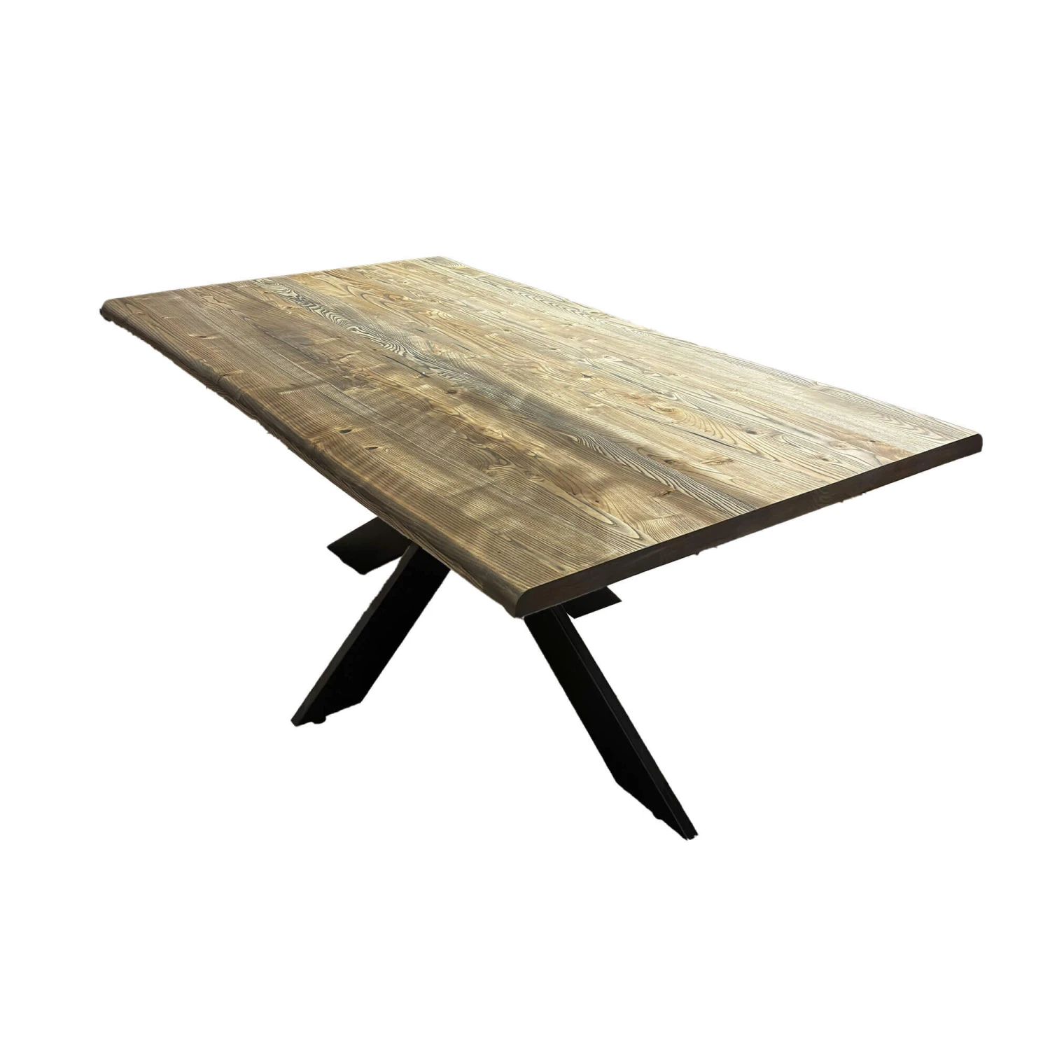 Riga 180cm Solid Wood Ash Dining Table 4 Riga 180cm Solid Wood Ash Dining Table - Image 2