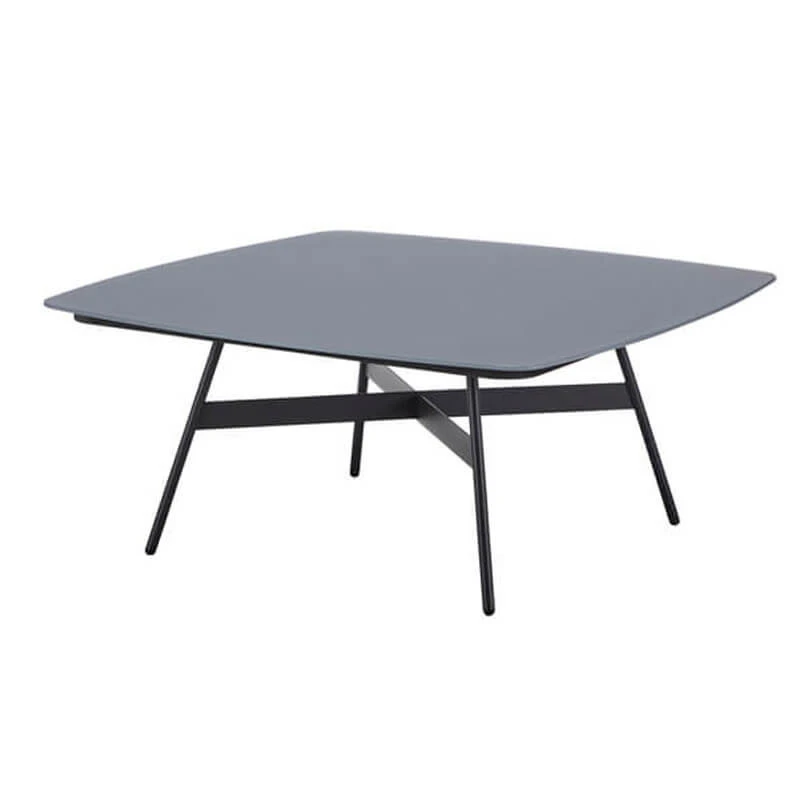 Coppa 83cm Anthracite & Slate Frost Glass Coffee Table 4 Coppa 83cm Anthracite & Slate Frost Glass Coffee Table - Image 2