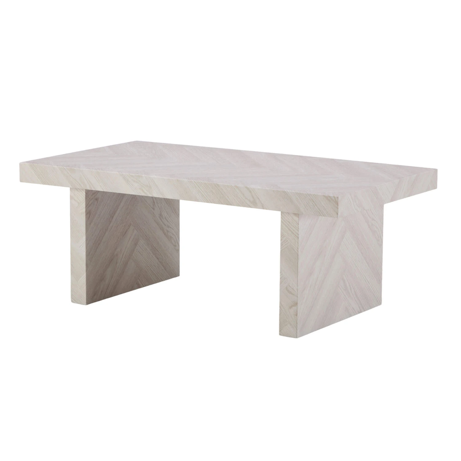 Dune Pale White Herringbone Coffee Table 3 Dune Pale White Herringbone Coffee Table