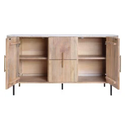 Rochelle Mango Wood & Marble Wide Sideboard 18 Rochelle Mango Wood & Marble Wide Sideboard -Housing Units Shop 1f9f7525a5b15271aef8badeb3786fe3