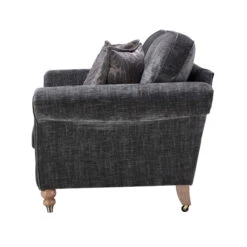 Carolina Grey Chenille Fabric 3 Seater Sofa -Housing Units Shop 1fe51f9236b4dd5bf186bd571abecc4a