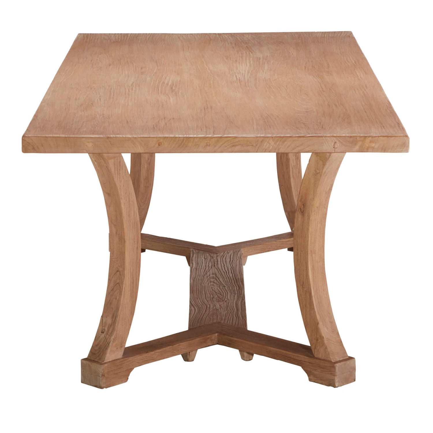 Linea 240cm Elm Wood Dining Table 6 Linea 240cm Elm Wood Dining Table - Image 4