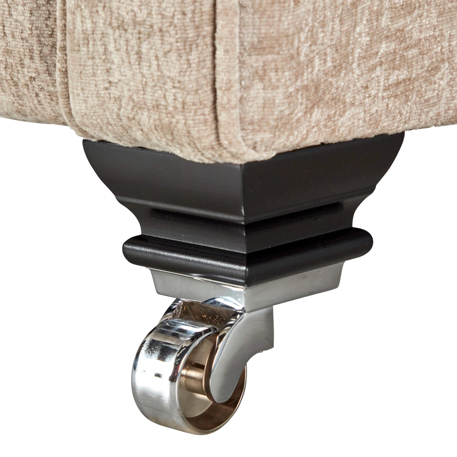 Lucinda Natural Chenille Fabric Scatter Back Grand Sofa 9 Lucinda Natural Chenille Fabric Scatter Back Grand Sofa - Image 7