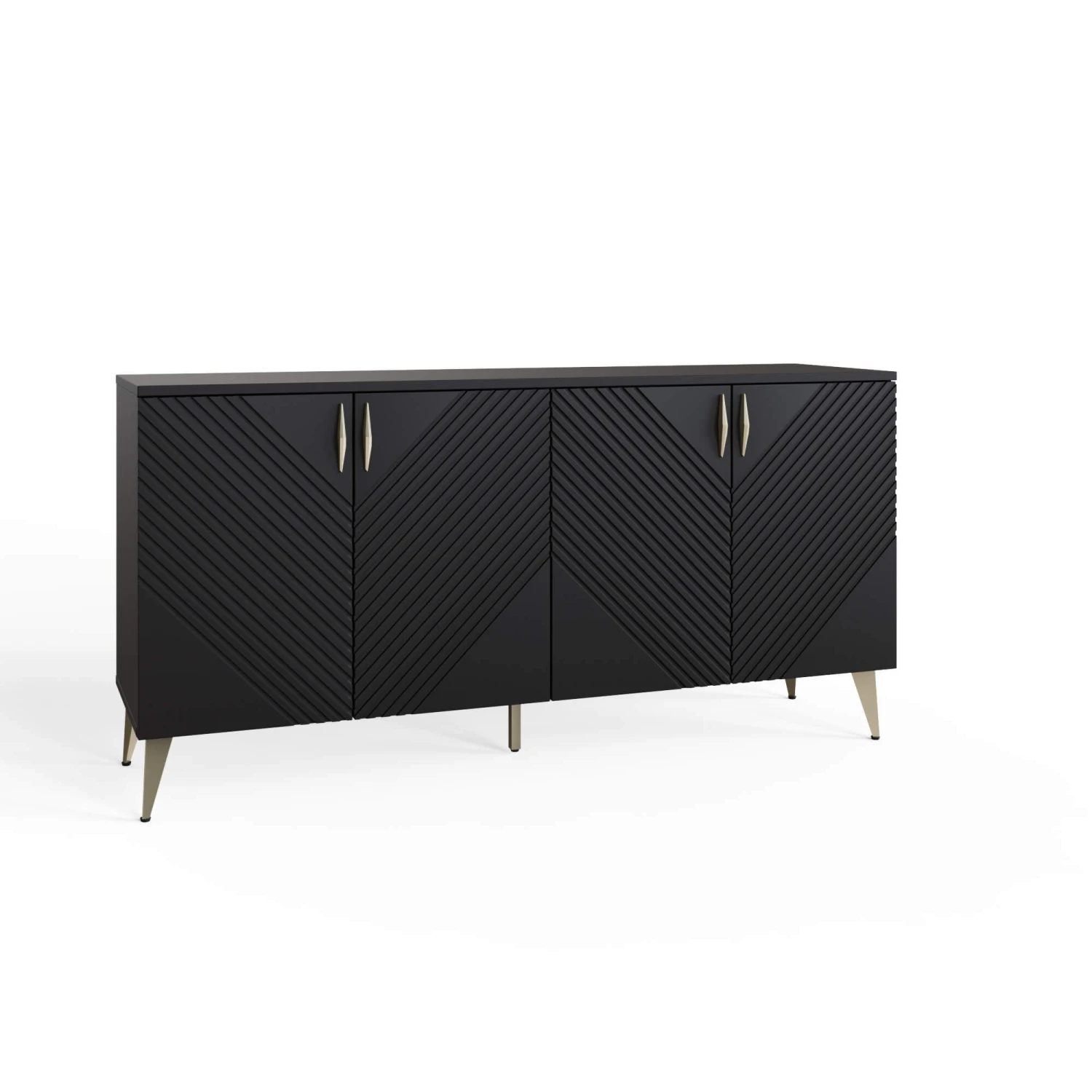 Frank Olsen Ava Black Sideboard 4 Frank Olsen Ava Black Sideboard - Image 2