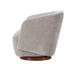 Elliot Swivel Armchair In Granite Amigo Light Grey Fabric -Housing Units Shop 235ef997c948014676fd448d2f910637