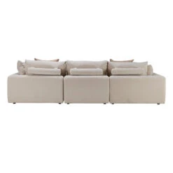 Genevieve Tuscan Ivory Fabric 3 Seater Sofa -Housing Units Shop 2379f6ac62ccd5c874f09f878d184730