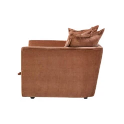 Nomad Dusk Apricot Fabric Snuggler Sofa -Housing Units Shop 2524d9f6ff0541074a6981dc5267da6f