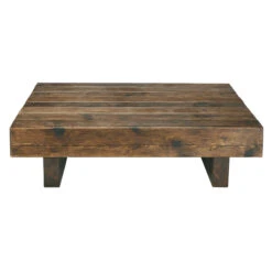 Valmiera Reclaimed Wood 140cm Log Coffee Table -Housing Units Shop 26ec39c81800ed29f5d5d04a72757009