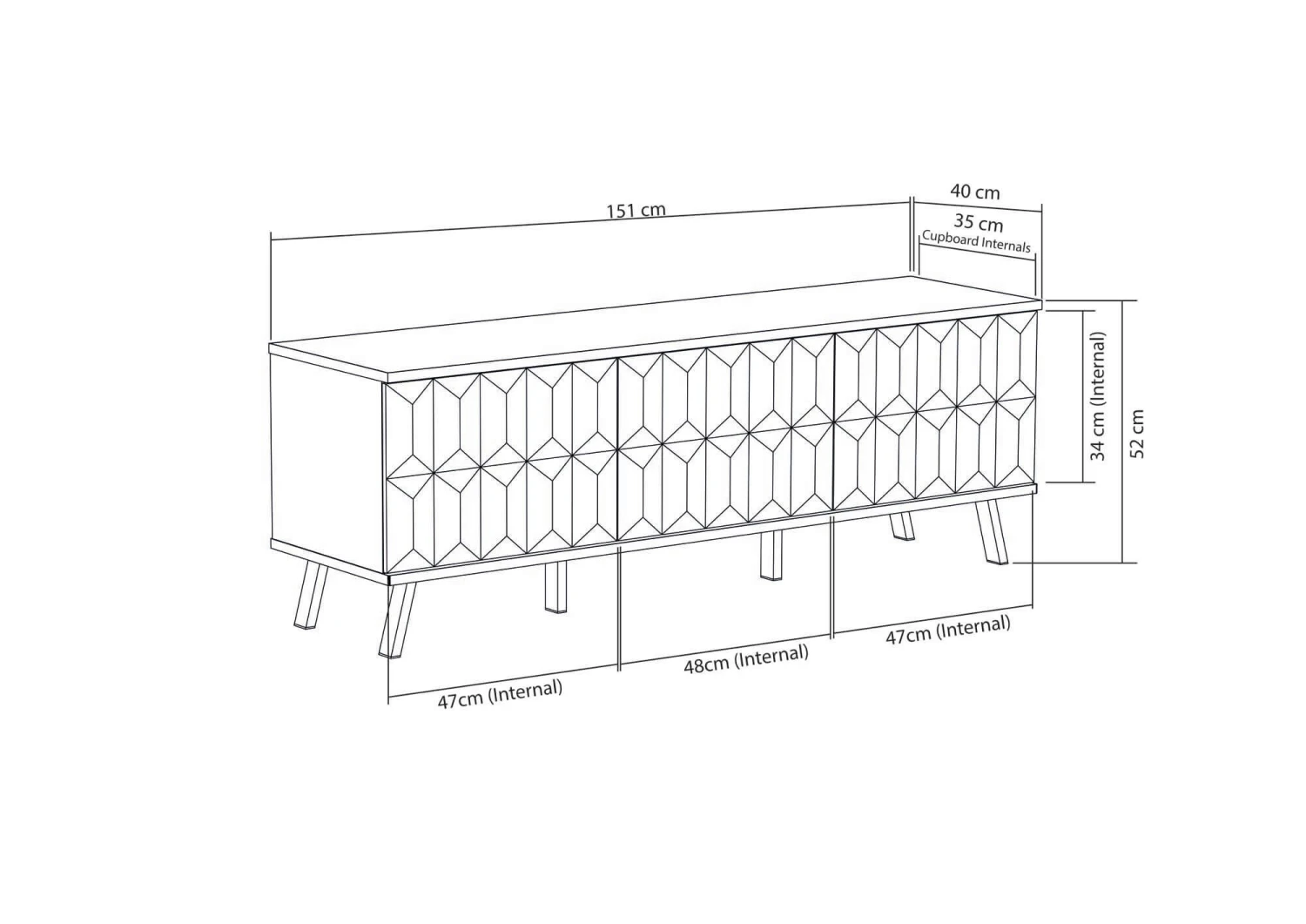 Frank Olsen Elevate Grey LED And Intelligent Eye TV Unit 10 Frank Olsen Elevate Grey LED And Intelligent Eye TV Unit - Image 8