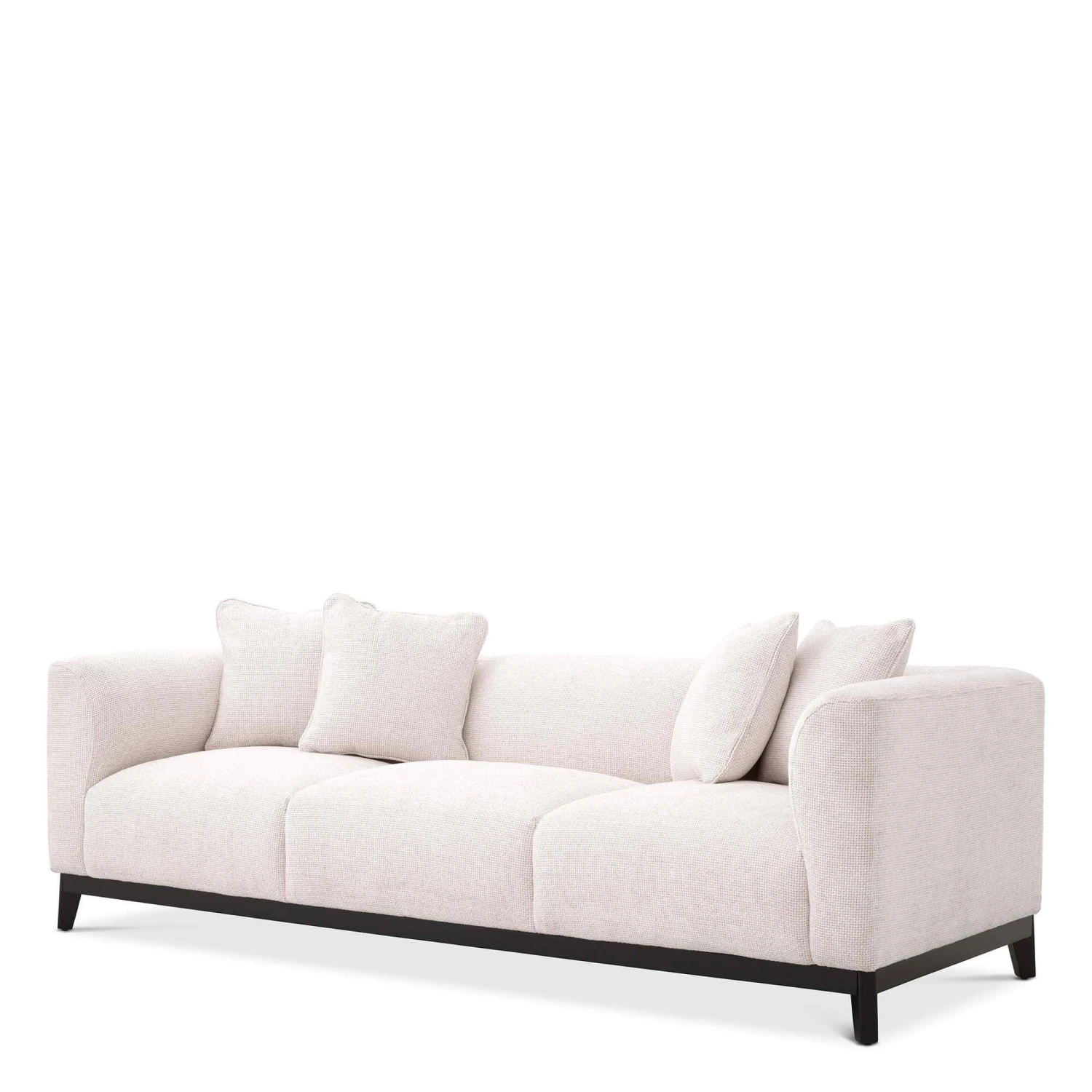 Eichholtz Corso 3 Seater Sofa In Lyssa Off-White Fabric 5 Eichholtz Corso 3 Seater Sofa In Lyssa Off-White Fabric - Image 3