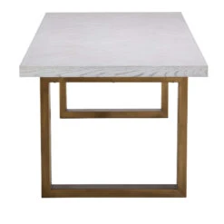 Santa Monica White Dining Table With 6 Suzanna Swivel Dining Chairs -Housing Units Shop 28193b51dd4d503b905ec3cc381d56fa