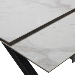 Vittorio White Extending Dining Table -Housing Units Shop 284ba68c509be2e575df101952befe02