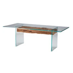 Illusion 220cm Glass Dining Table